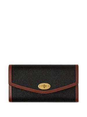 Mulberry grained-leather twist-lock Purse | Brown | FARFETCH