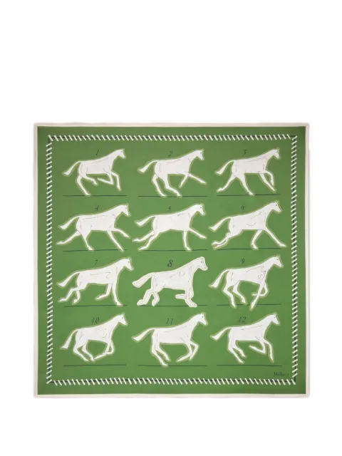 Mulberry Chalk Horse printed scarf