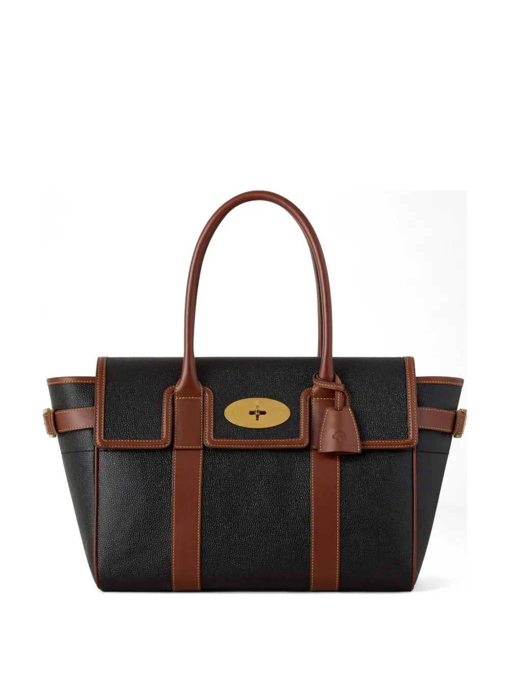 Mulberry Bayswater lock-detail tote bag - Nero