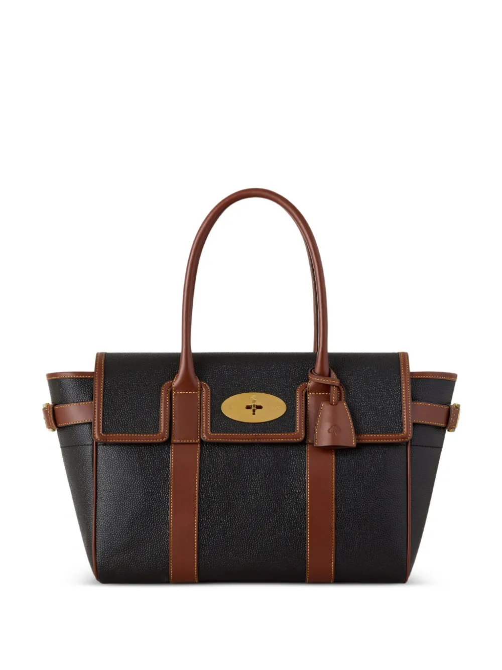 Mulberry Bayswater lock-detail tote bag - Nero