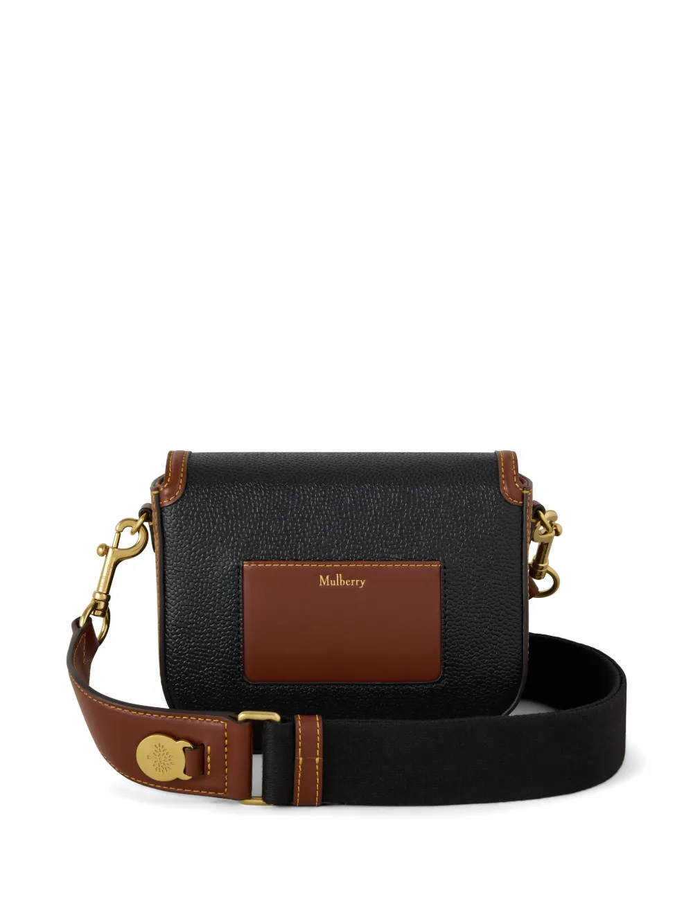 Mulberry Darley kleine leren boekentas Zwart