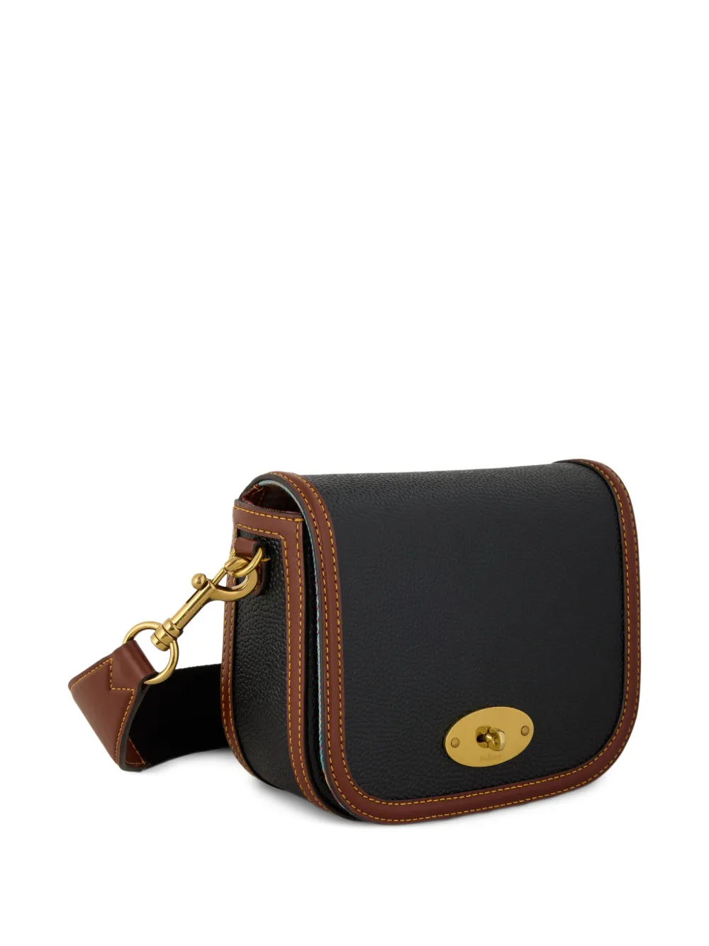 Mulberry Darley kleine leren boekentas Zwart