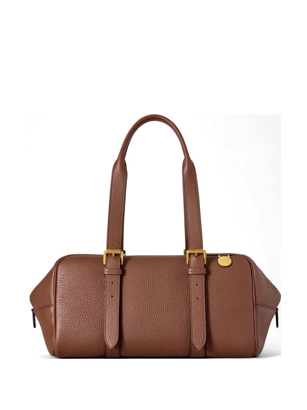 Mulberry Boston buckled shoulder bag - Marrone