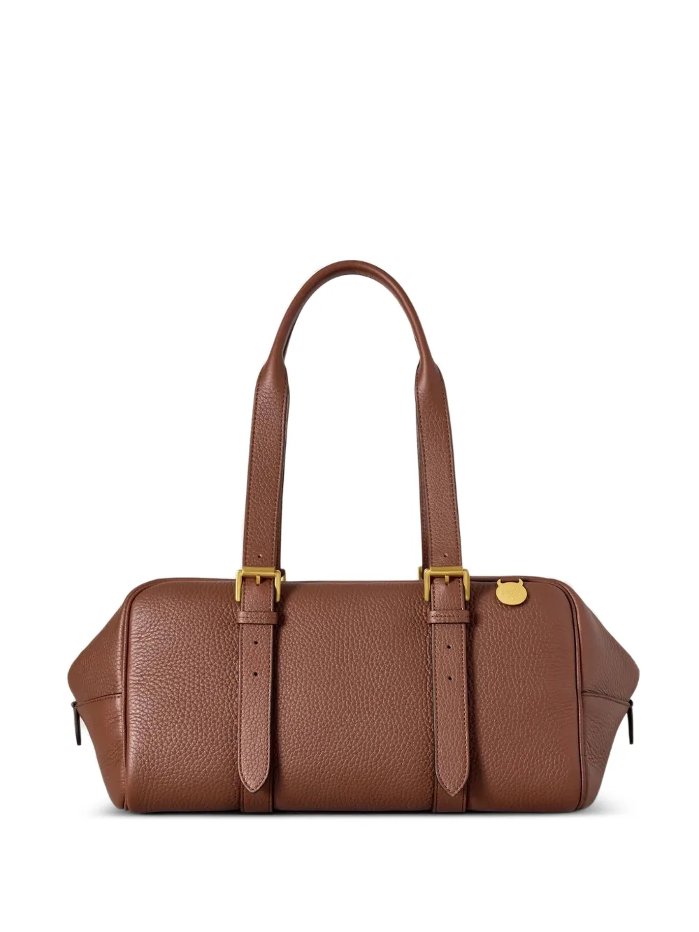 Mulberry Boston buckled shoulder bag - Marrone