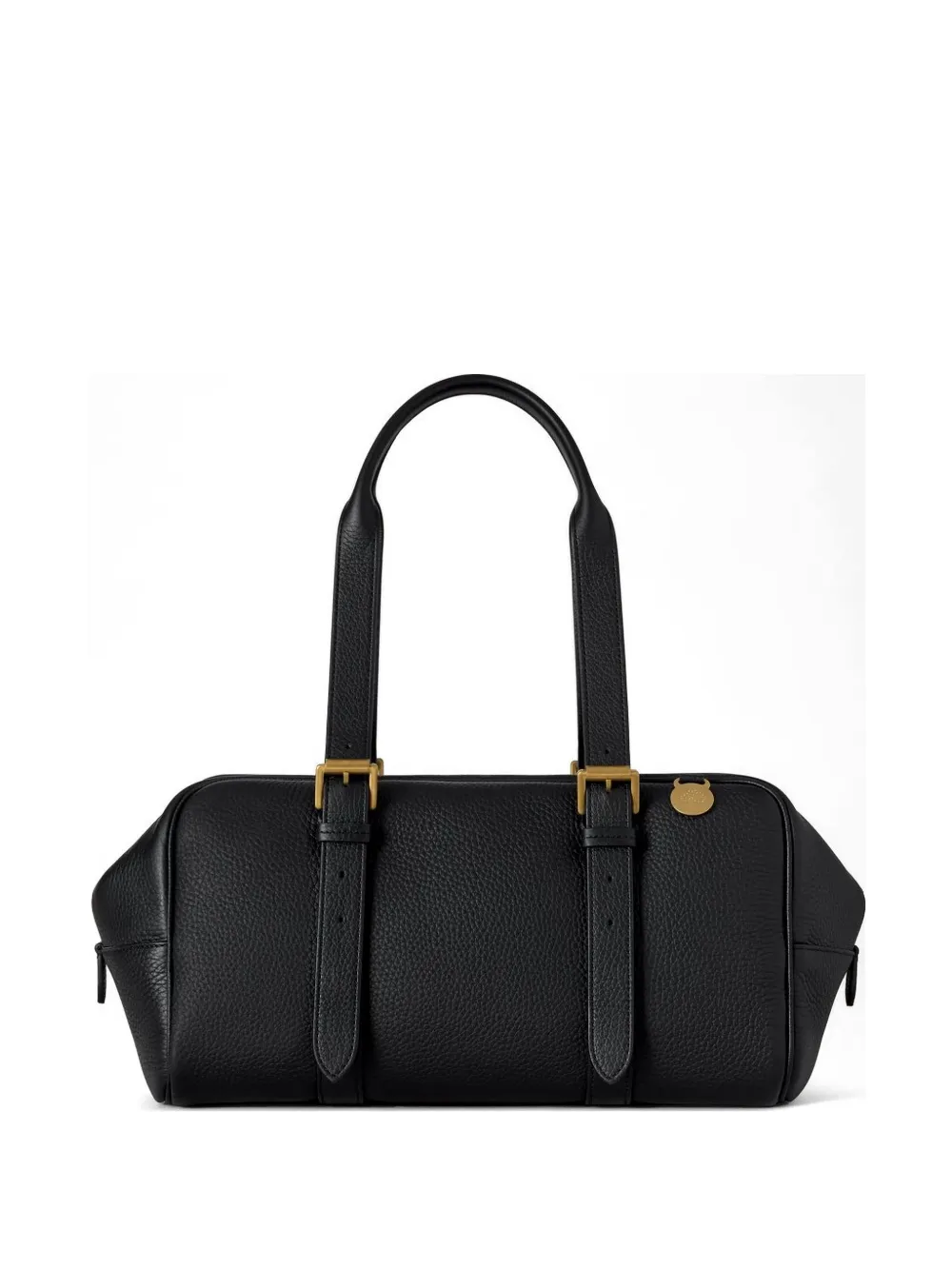 Mulberry Boston buckled-strap shoulder bag - Nero