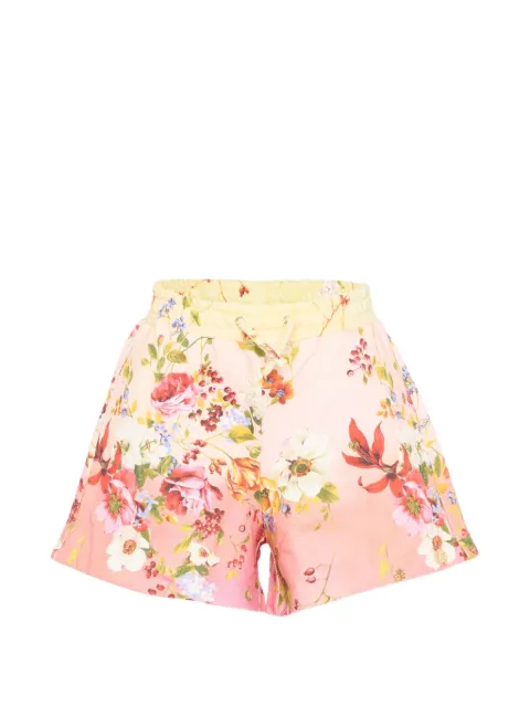 Roberto Cavalli Junior shorts con estampado floral