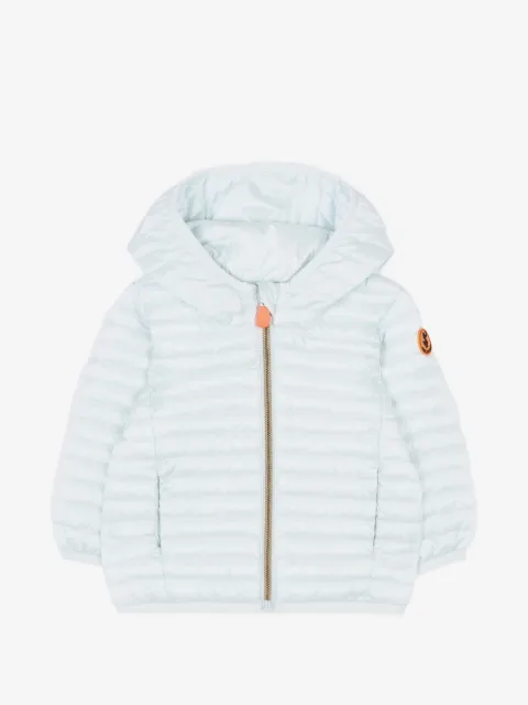 Save The Duck Kids zip-up hooded jacket