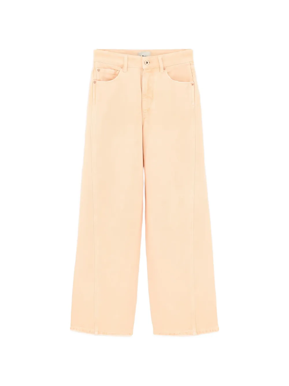 Bellerose Kids Wanda wide-leg trousers - Toni neutri