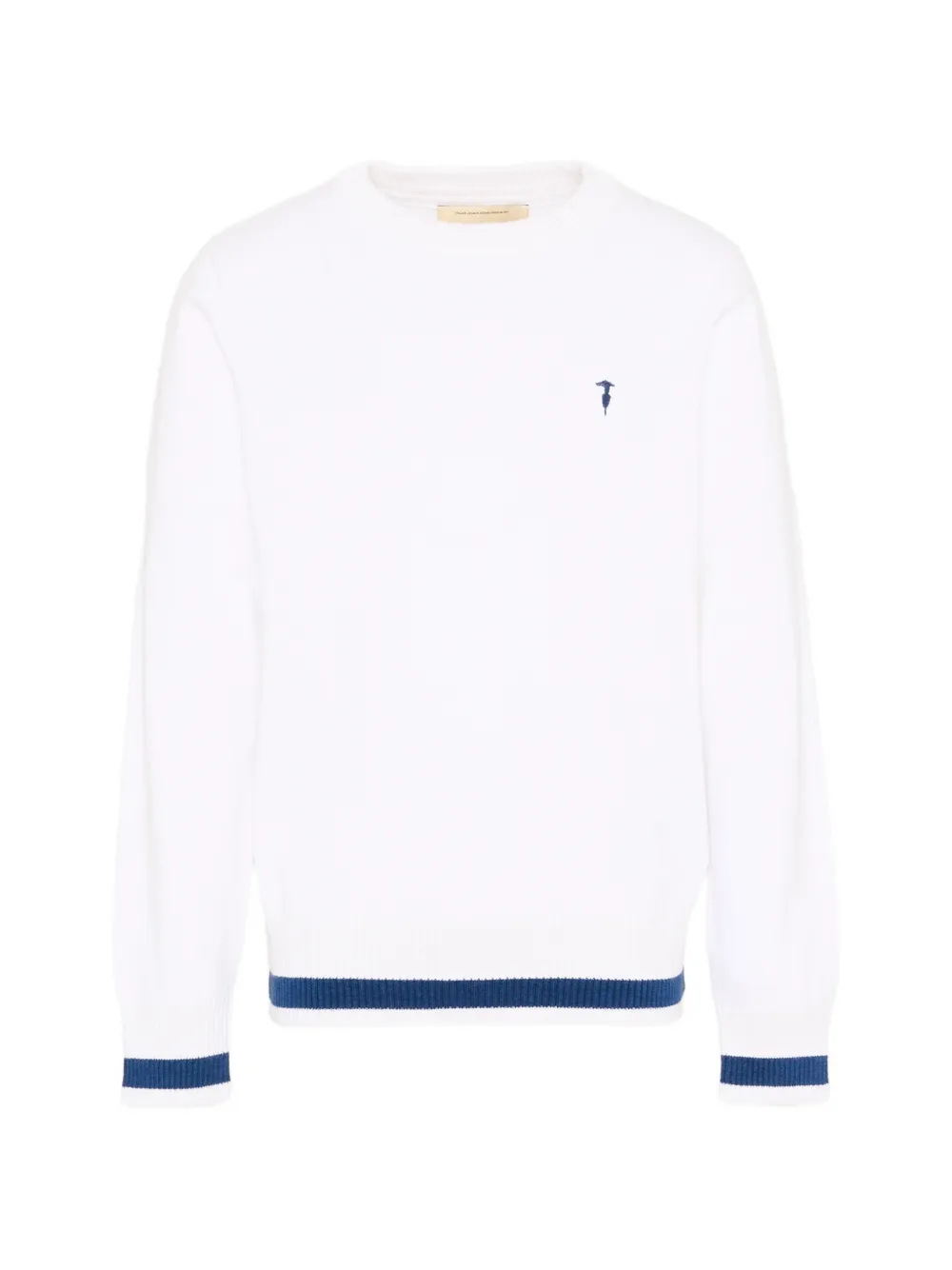 TRUSSARDI JUNIOR crew-neck sweater - Bianco
