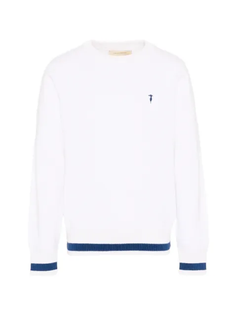 TRUSSARDI JUNIOR suéter con cuello redondo