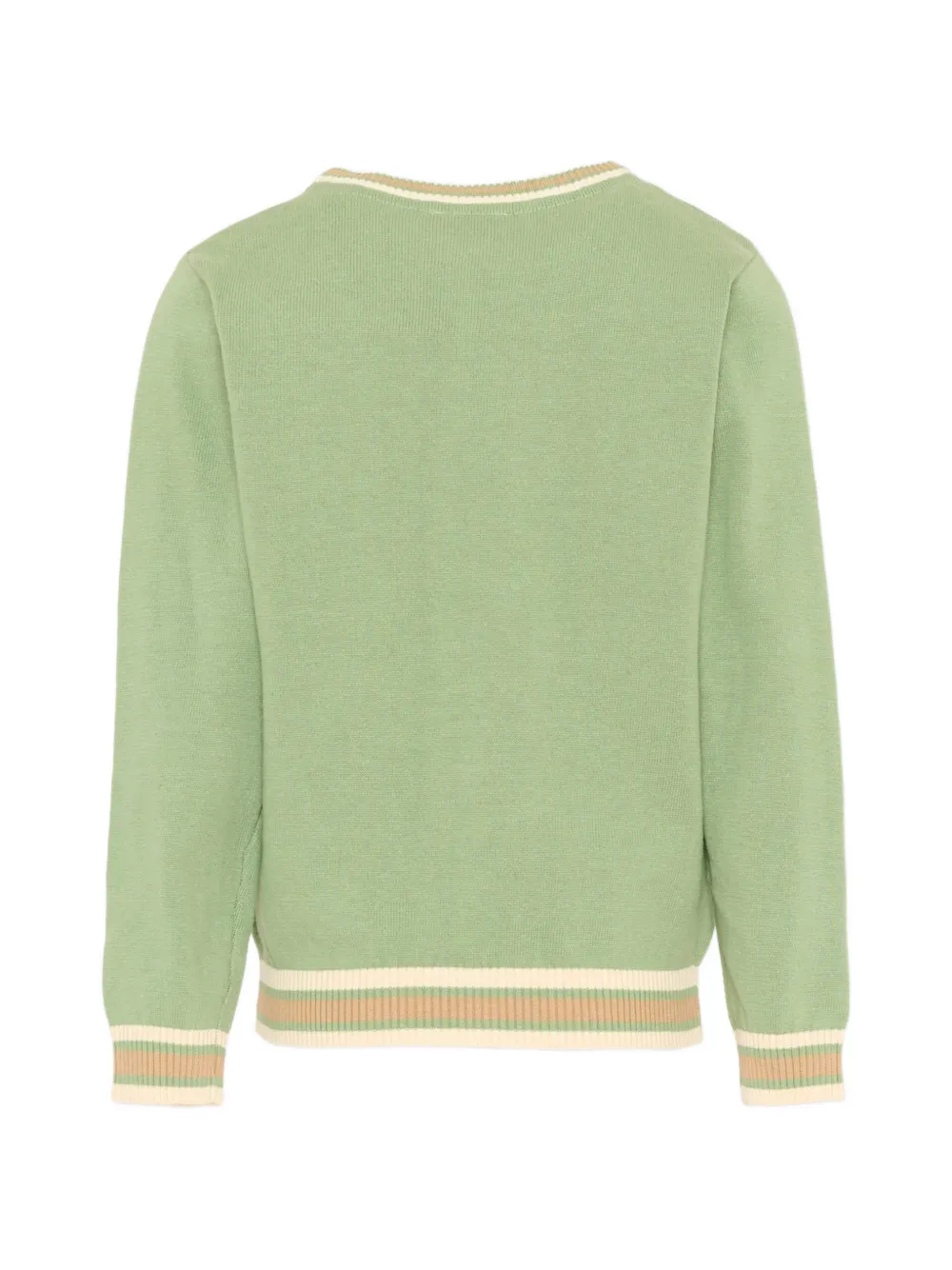  Trussardi Junior Logo-detail Sweater - Green 