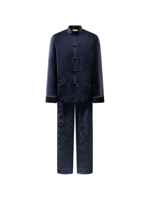 Shanghai Tang floral silk pyjama set