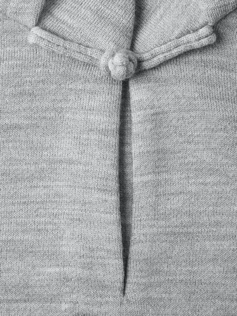 Shanghai Tang Hoodie met logodetail Grijs