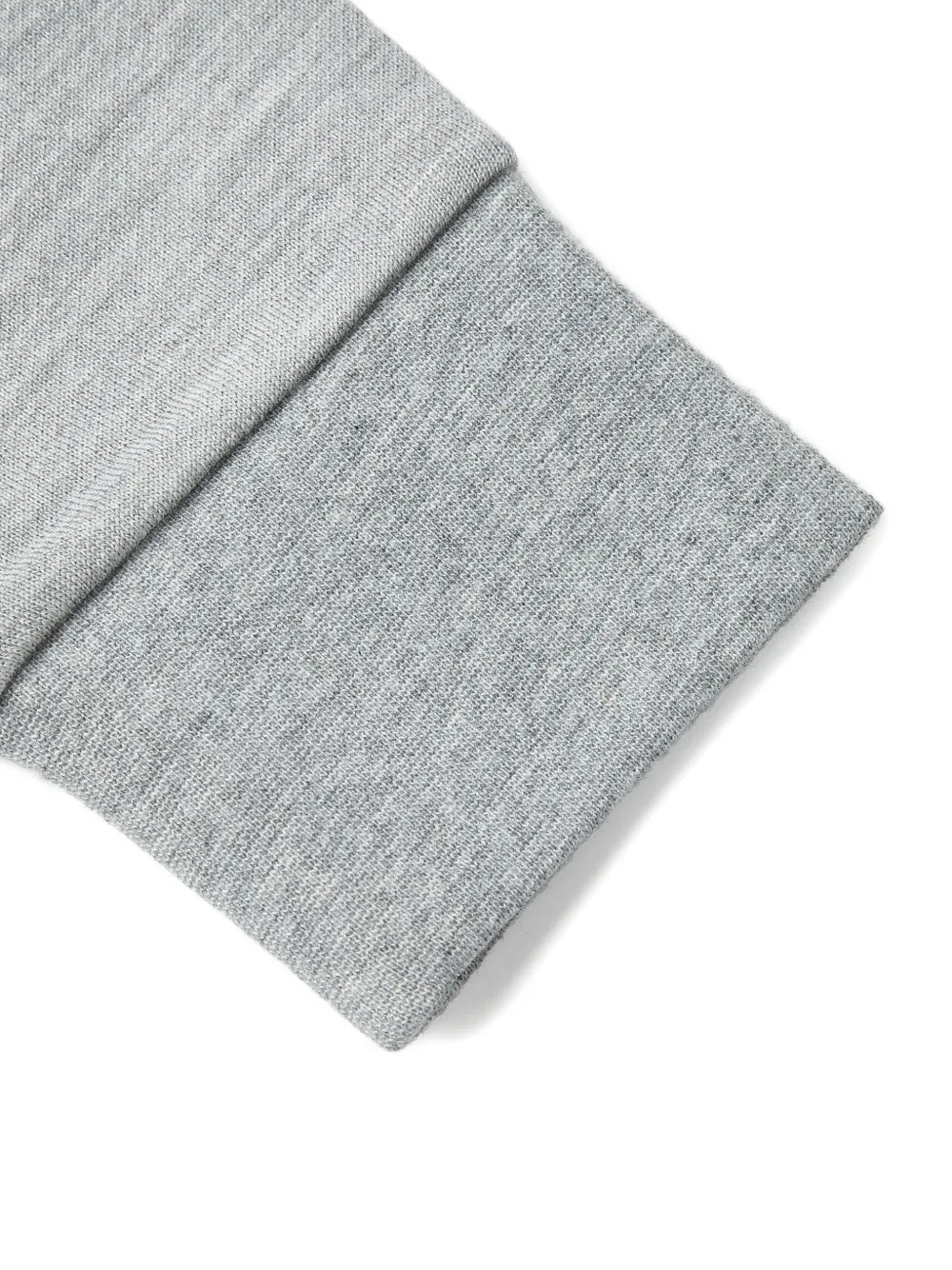 Shanghai Tang Hoodie met logodetail Grijs