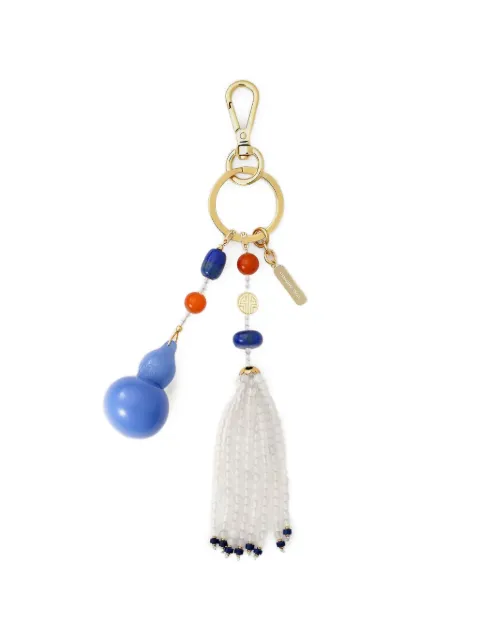 Shanghai Tang beaded charms keyring