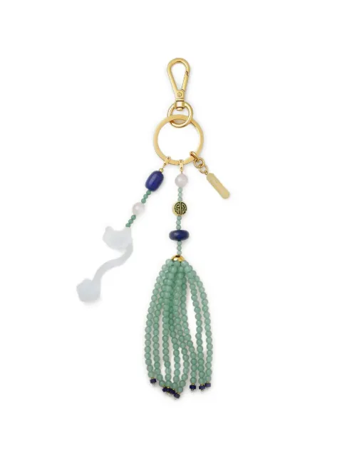 Shanghai Tang beaded charms keyring