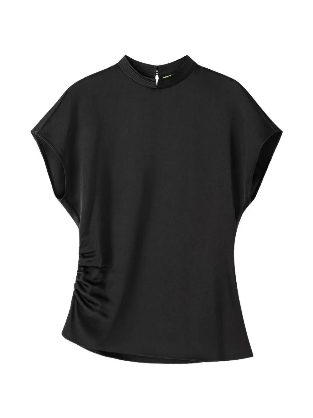 Shanghai Tang ruched-detail blouse - Nero