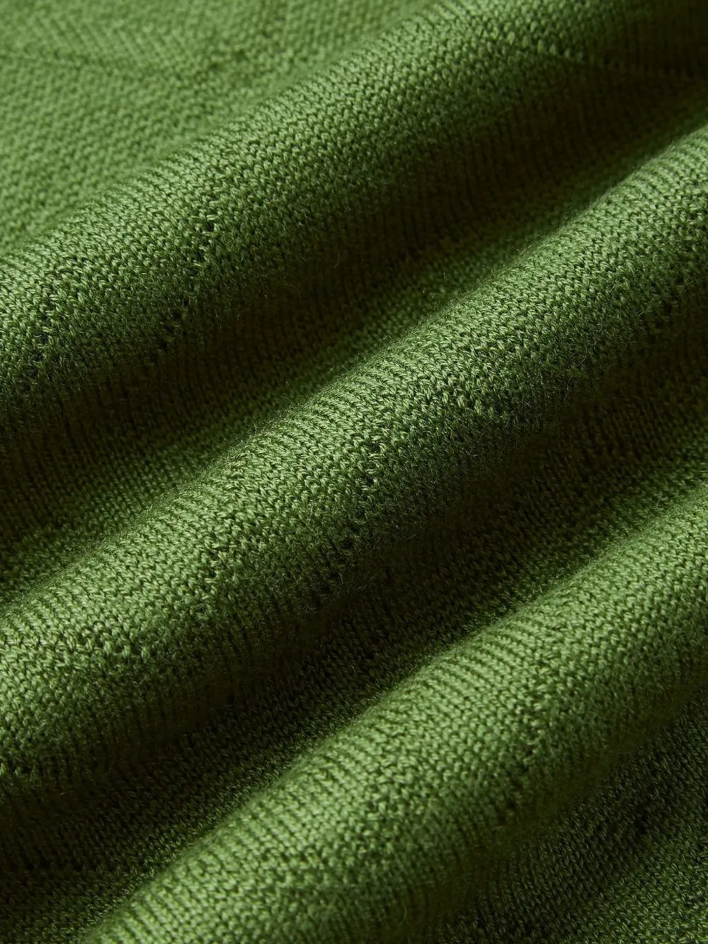  Shanghai Tang V-neck Sweater - Green 