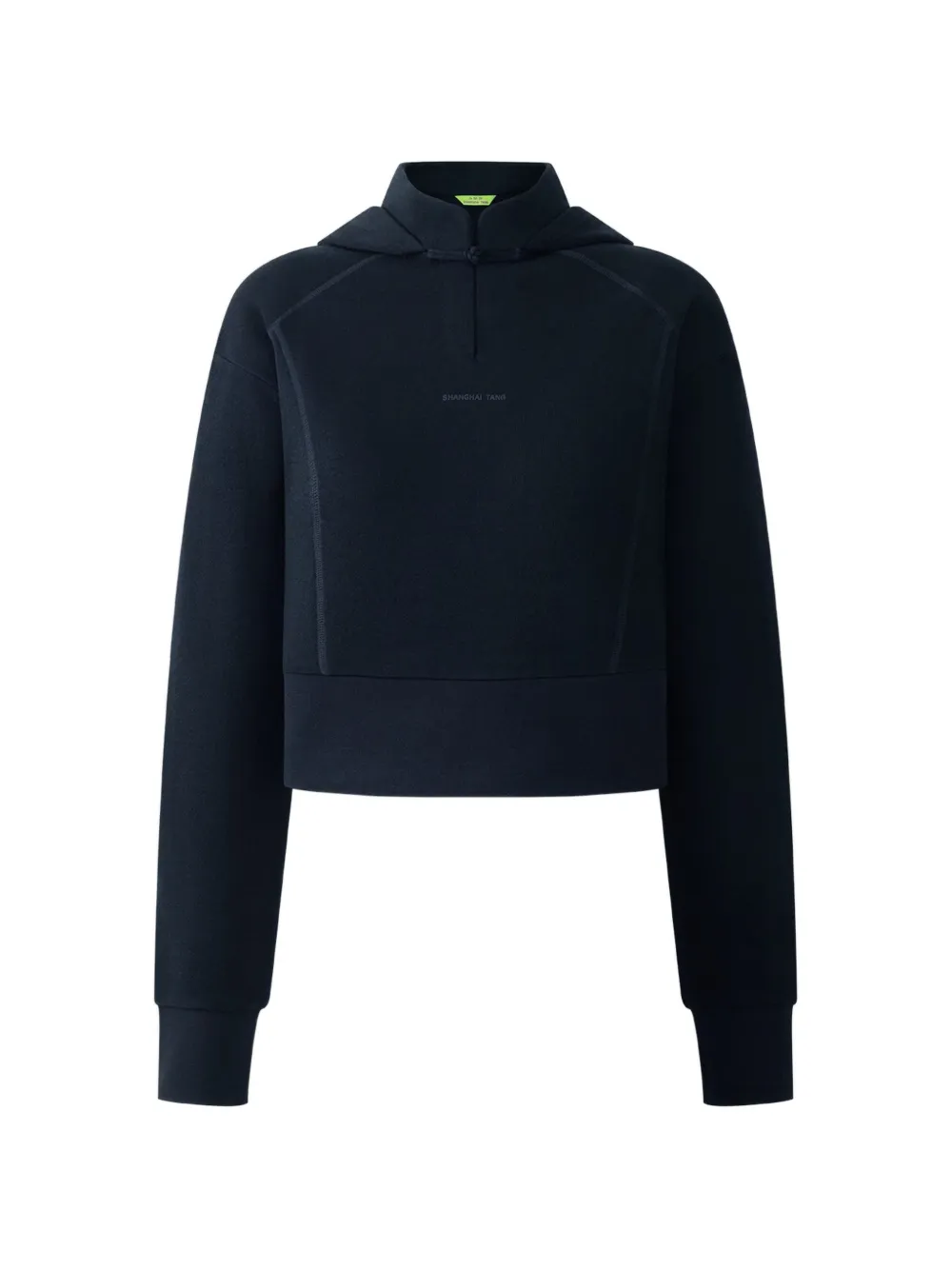 Shanghai Tang logo-detail hoodie - Nero