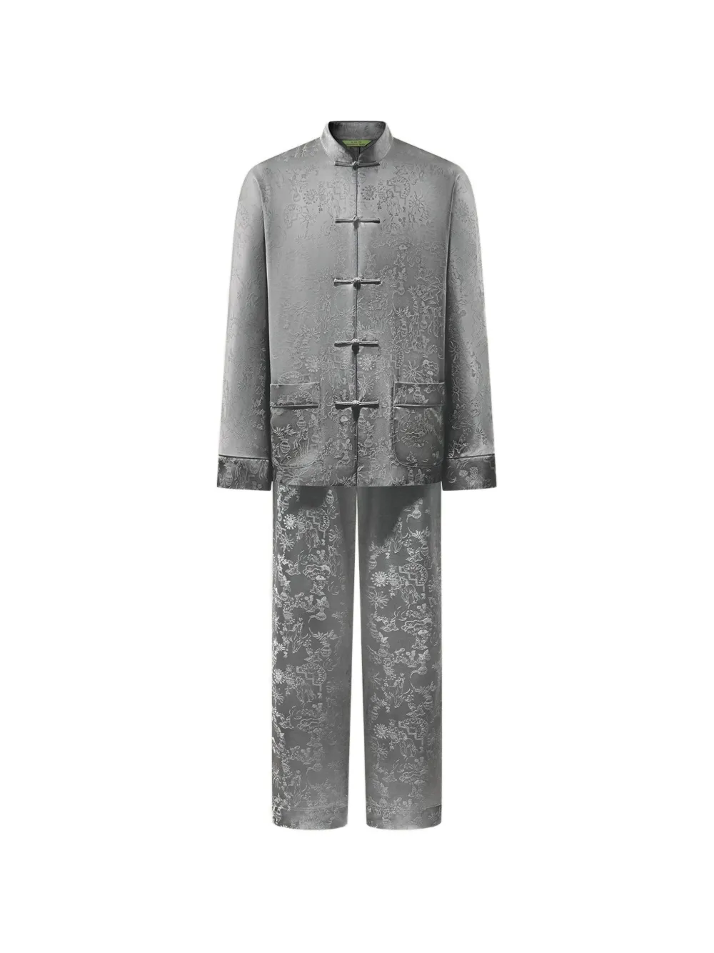 Shanghai Tang patterned tang pyjama set - Grau