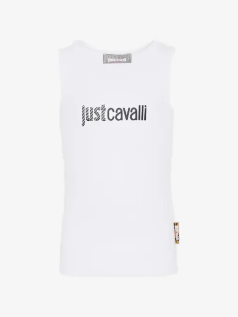 Just Cavalli logo tank top