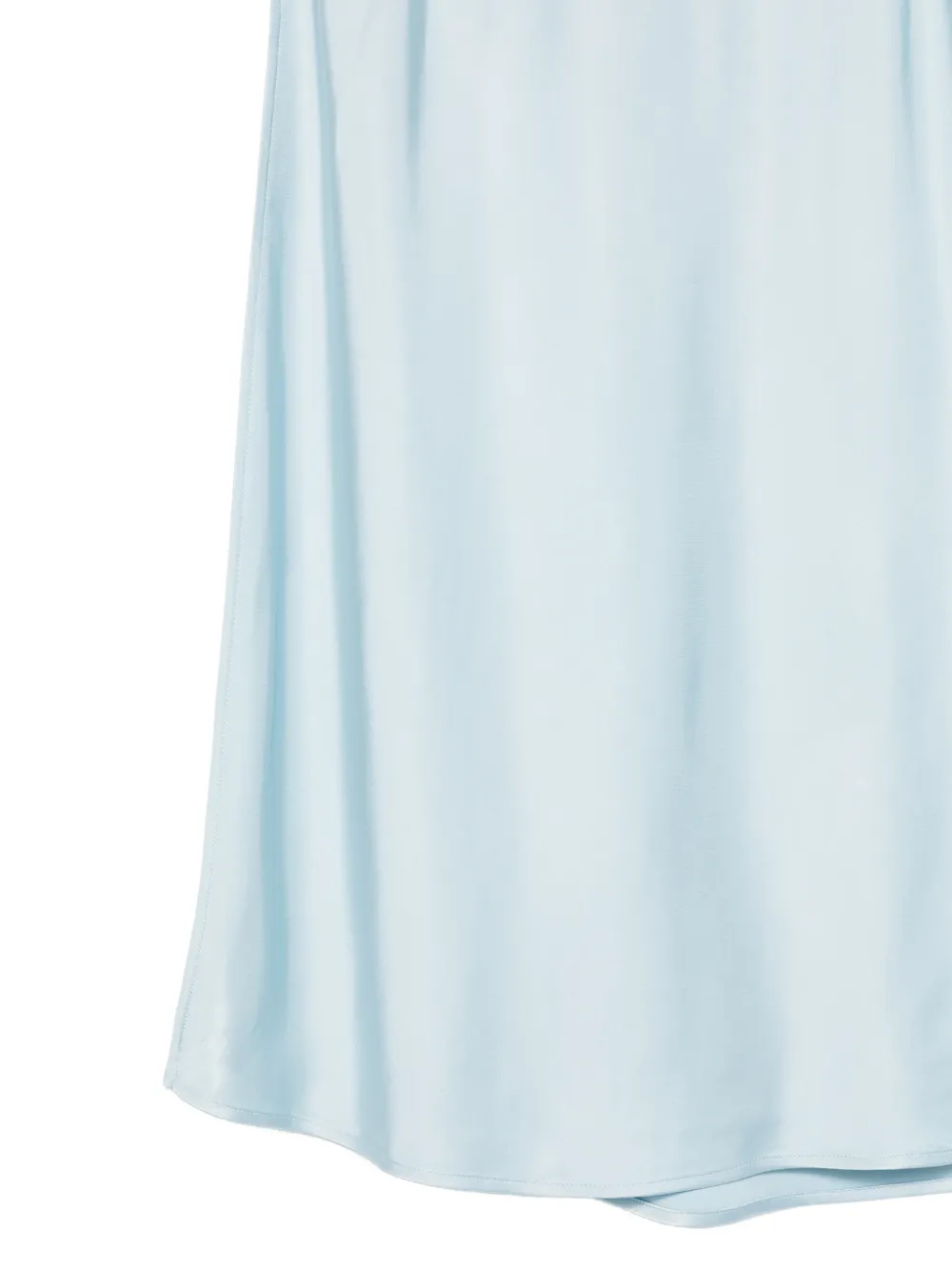 Vince Midi-rok met elastische tailleband Blauw