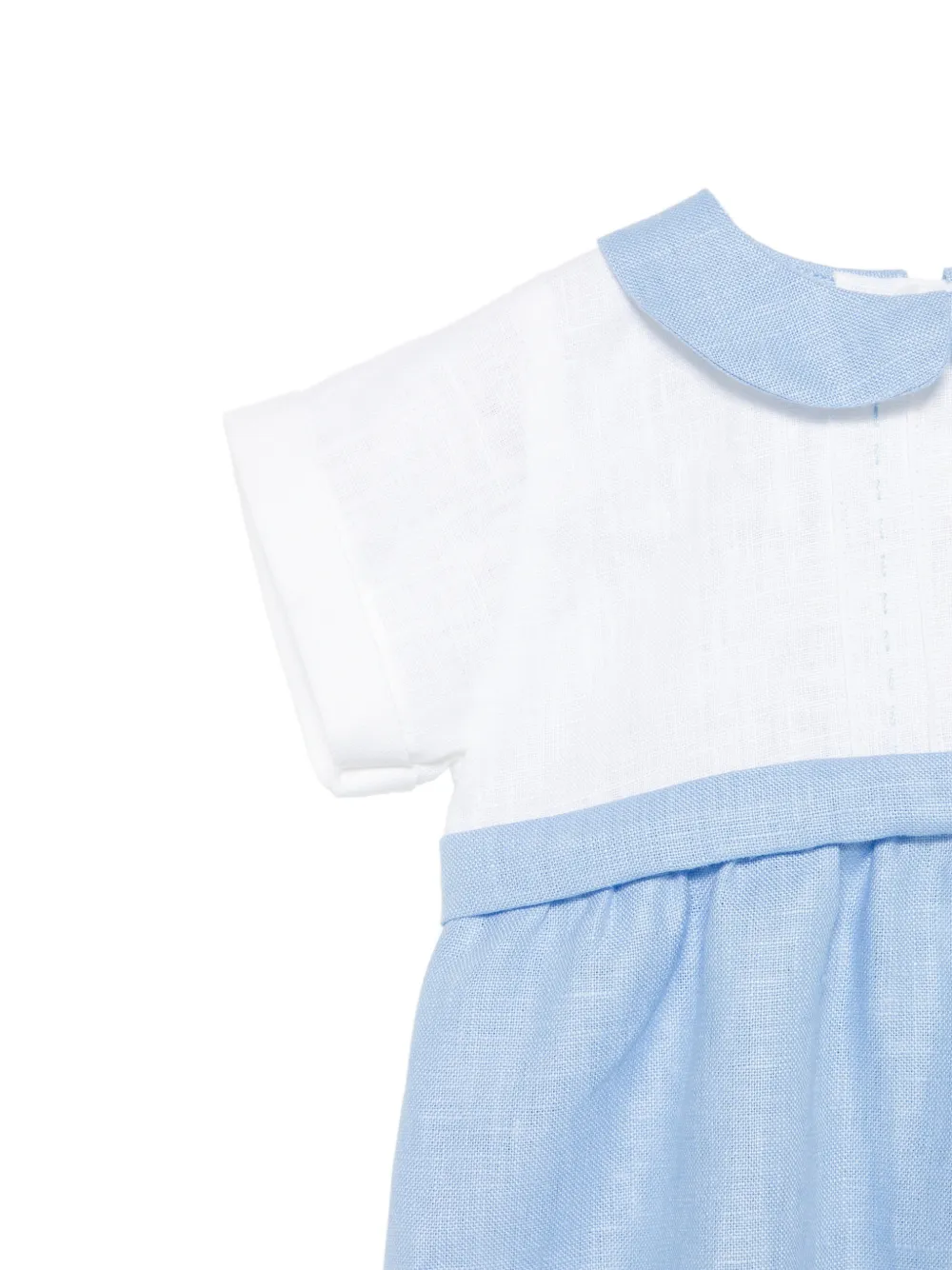  Mariella Ferrari Round-neck Romper - Blue 