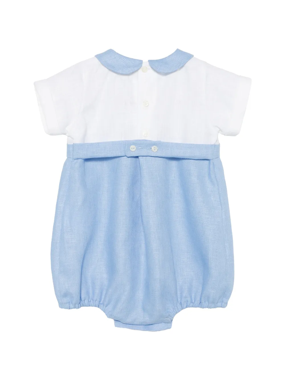  Mariella Ferrari Round-neck Romper - Blue 