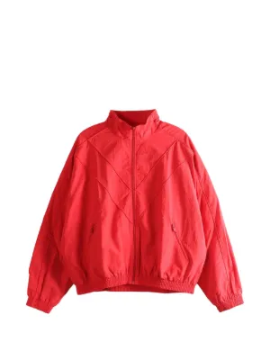 Omar Afridi ハイネック ジップアップ ジャケット | レッド | FARFETCH JP