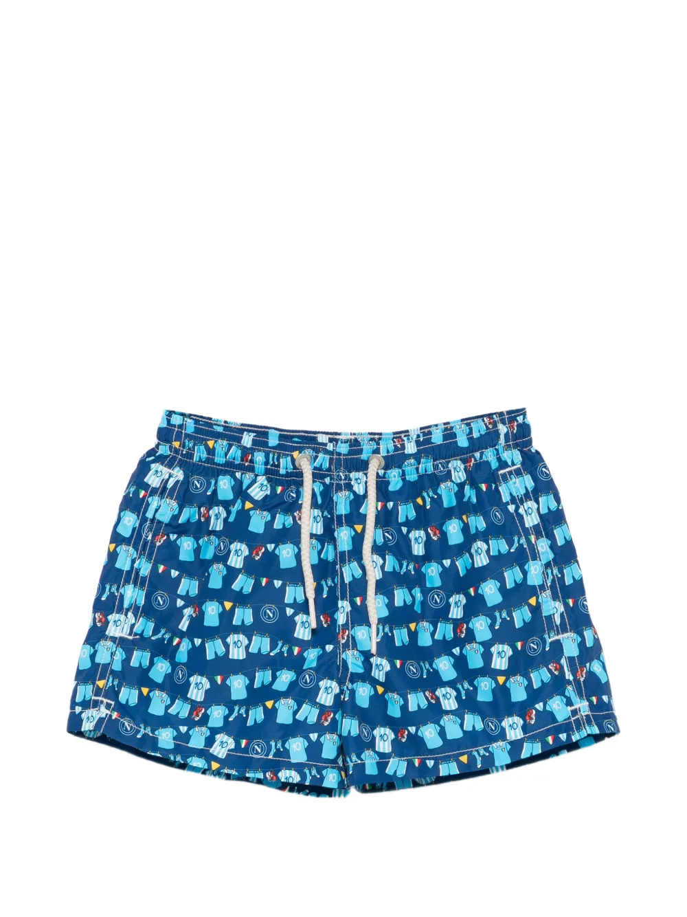 MC2 Saint Barth Kids Jean Lighting swim shorts - Blu
