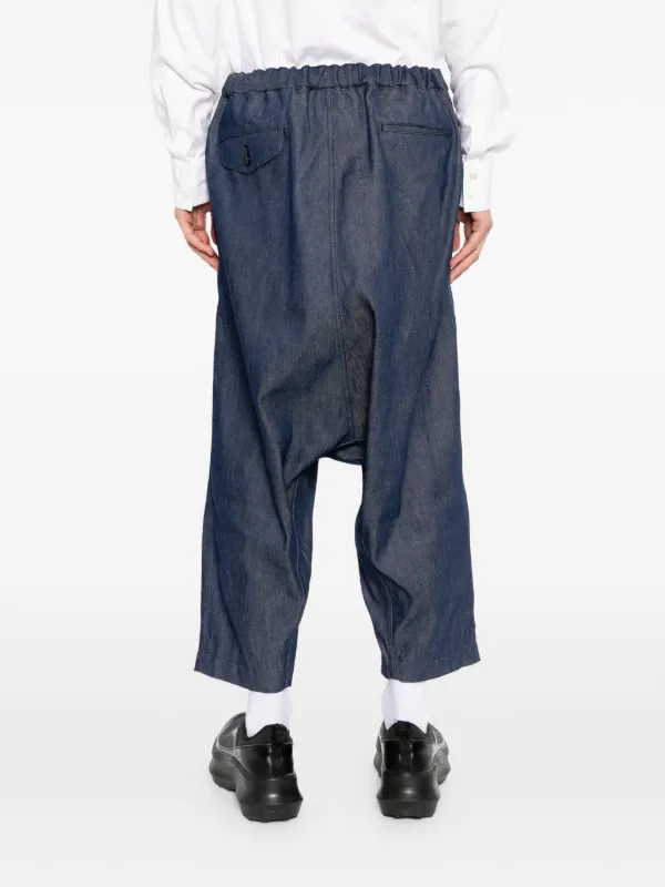 Black Comme Des Garçons サルエルパンツ | ブルー | FARFETCH JP
