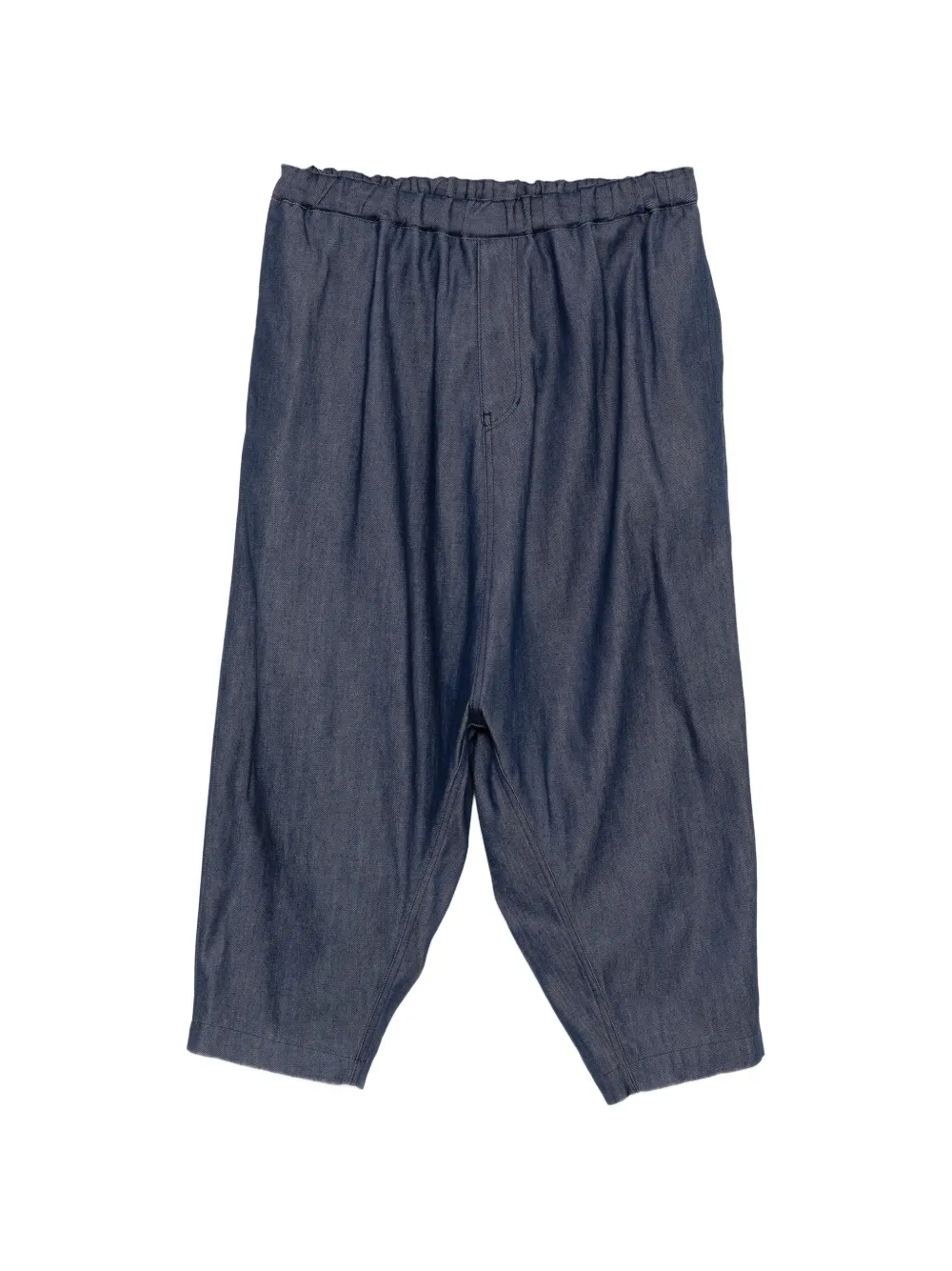 Comme Des Garçons Black cotton cropped jeans - Blu