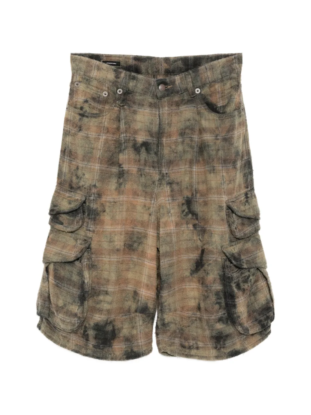 R13 Bermouda cargo shorts - Green