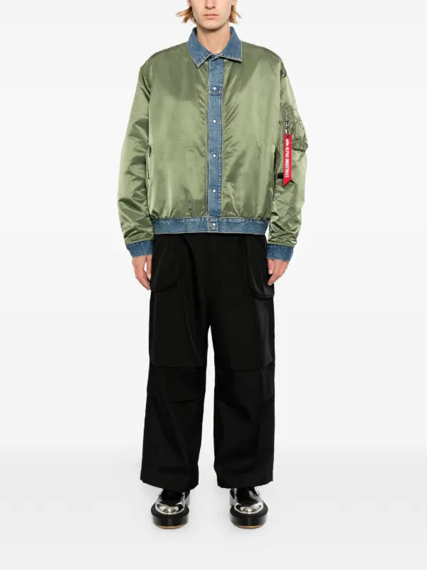 Junya Watanabe MAN x Alpha Industries MA-1 Bomber Jacket | Green