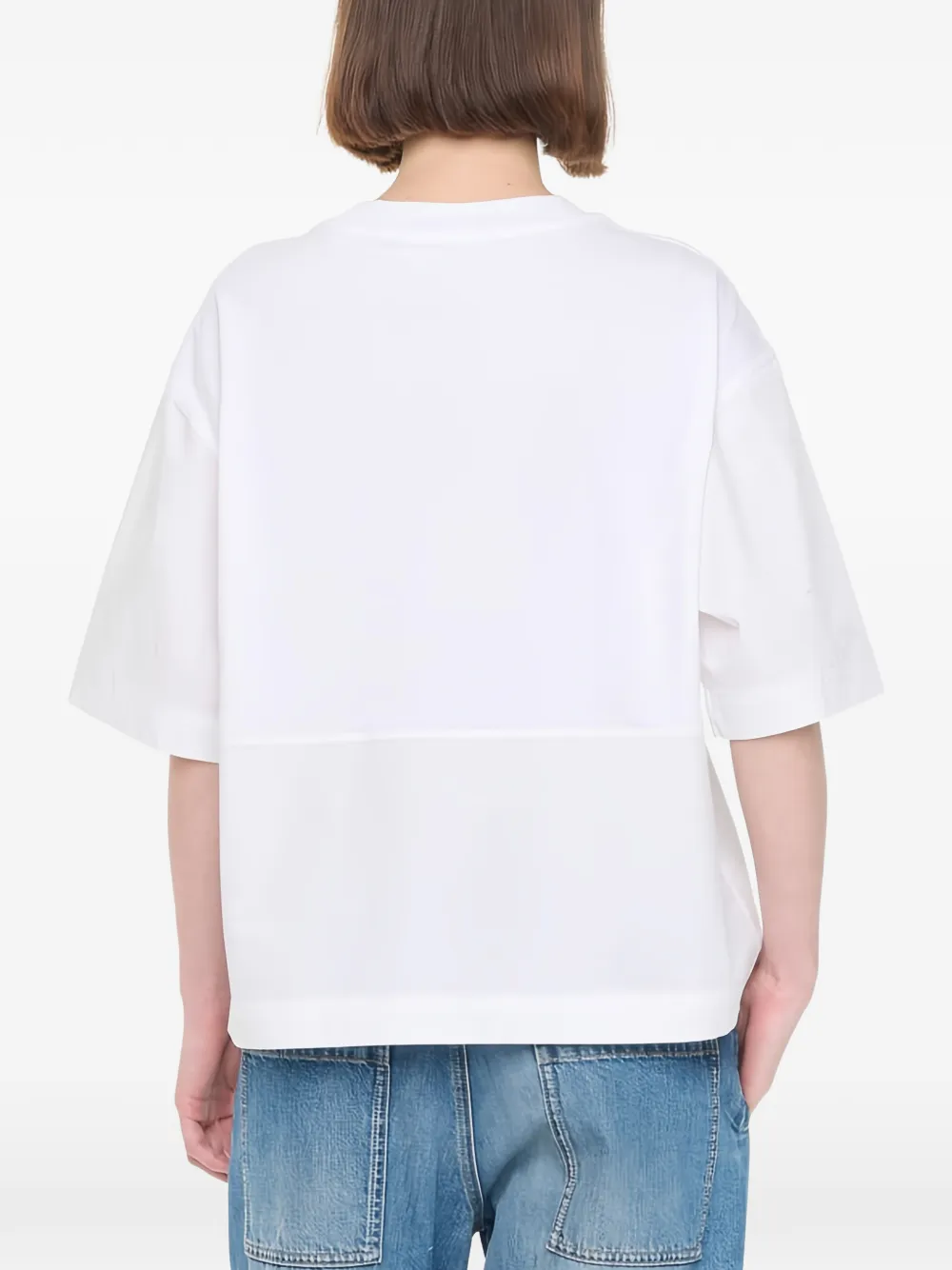  Plan C Camiseta Con Bolsillo Gráfico - Blanco 
