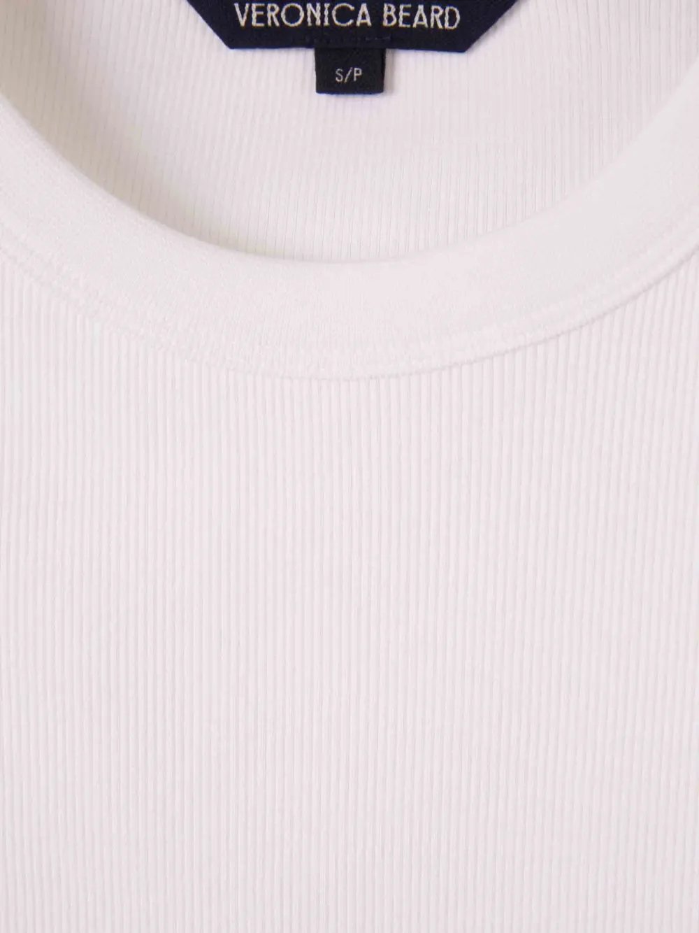 Veronica Beard Junia T-shirt met lange mouwen Wit