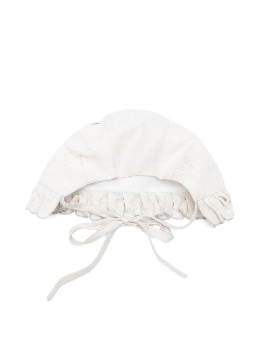  La Stupenderia Ruffled Hat - Neutrals 