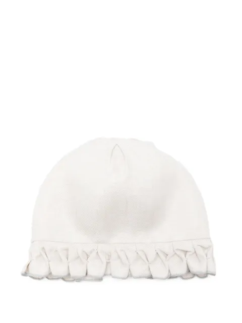 La Stupenderia ruffled hat