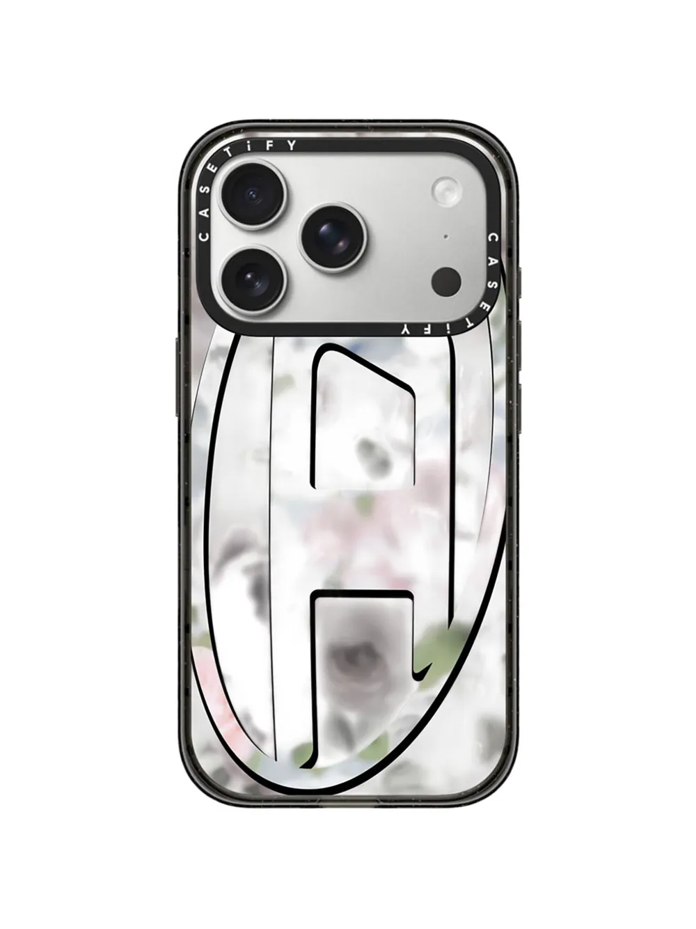 Diesel x CASETiFY Oval D iPhone 17 Pro case - Bianco