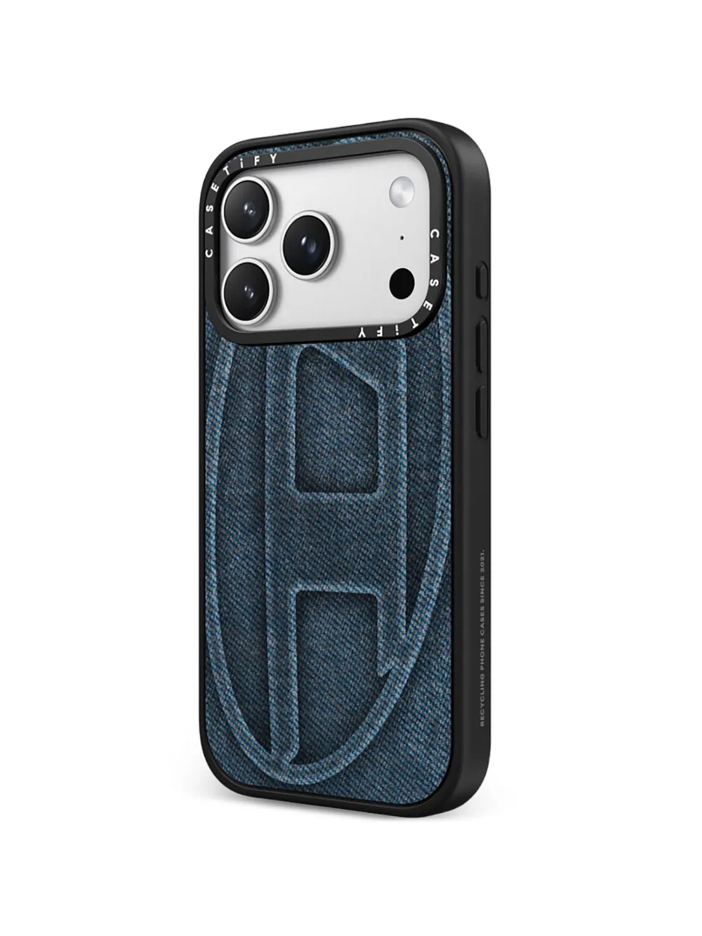 x CASETiFY denim-effect iPhone 17 Pro Max case