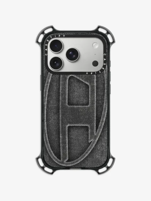 Diesel x CASETiFY denim-effect iPhone 17 Pro case