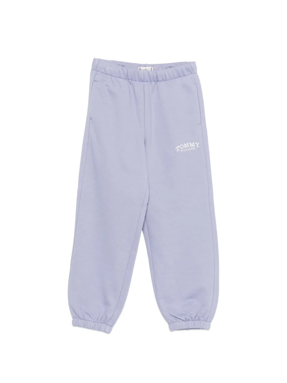 Tommy Hilfiger Junior logo-embroidered track pants - Viola