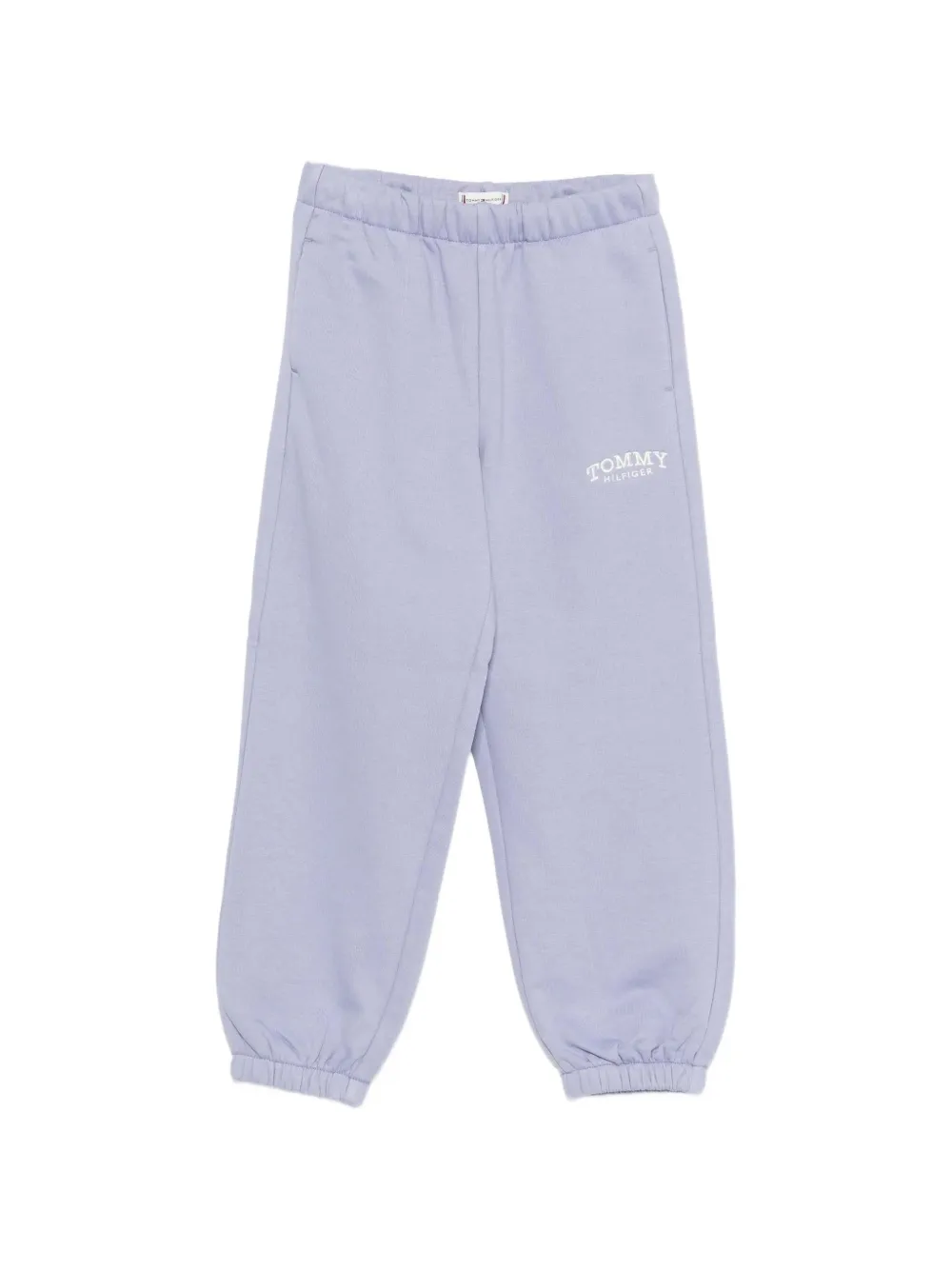 Tommy Hilfiger Junior logo-embroidered track pants - Viola