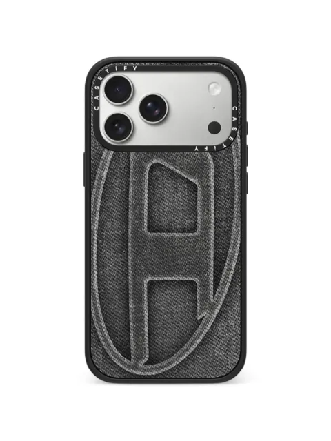 Diesel x CASETiFY denim-effect iPhone 17 Pro Max case