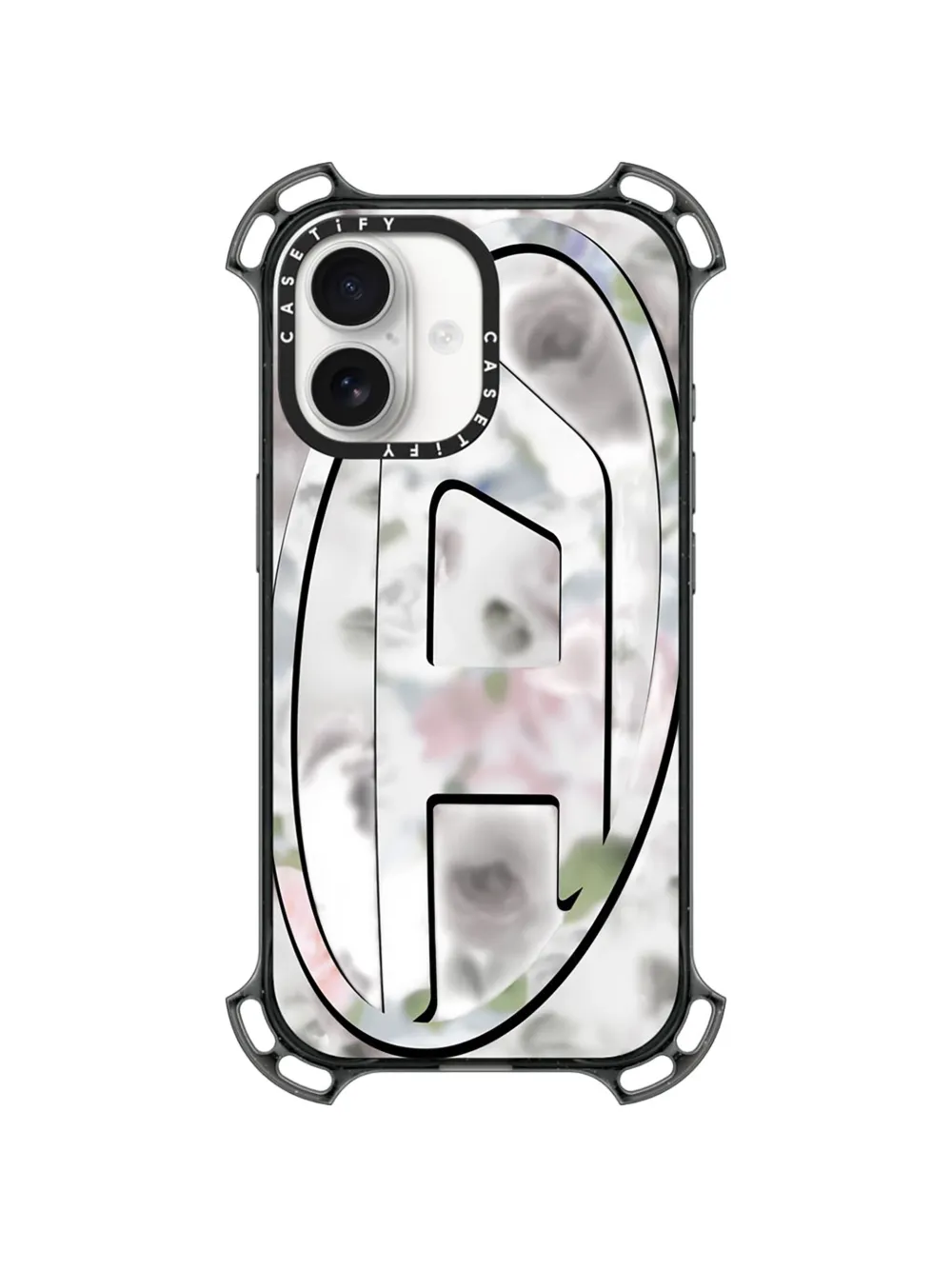 Diesel x CASETiFY Oval D iPhone 17 case - Bianco