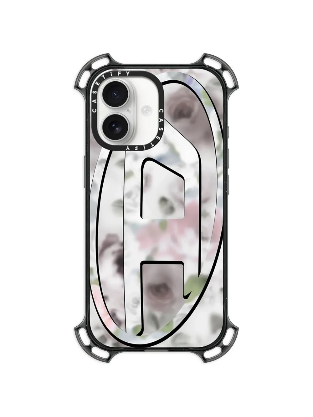 Diesel x CASETiFY Oval D iPhone 17 case - Bianco