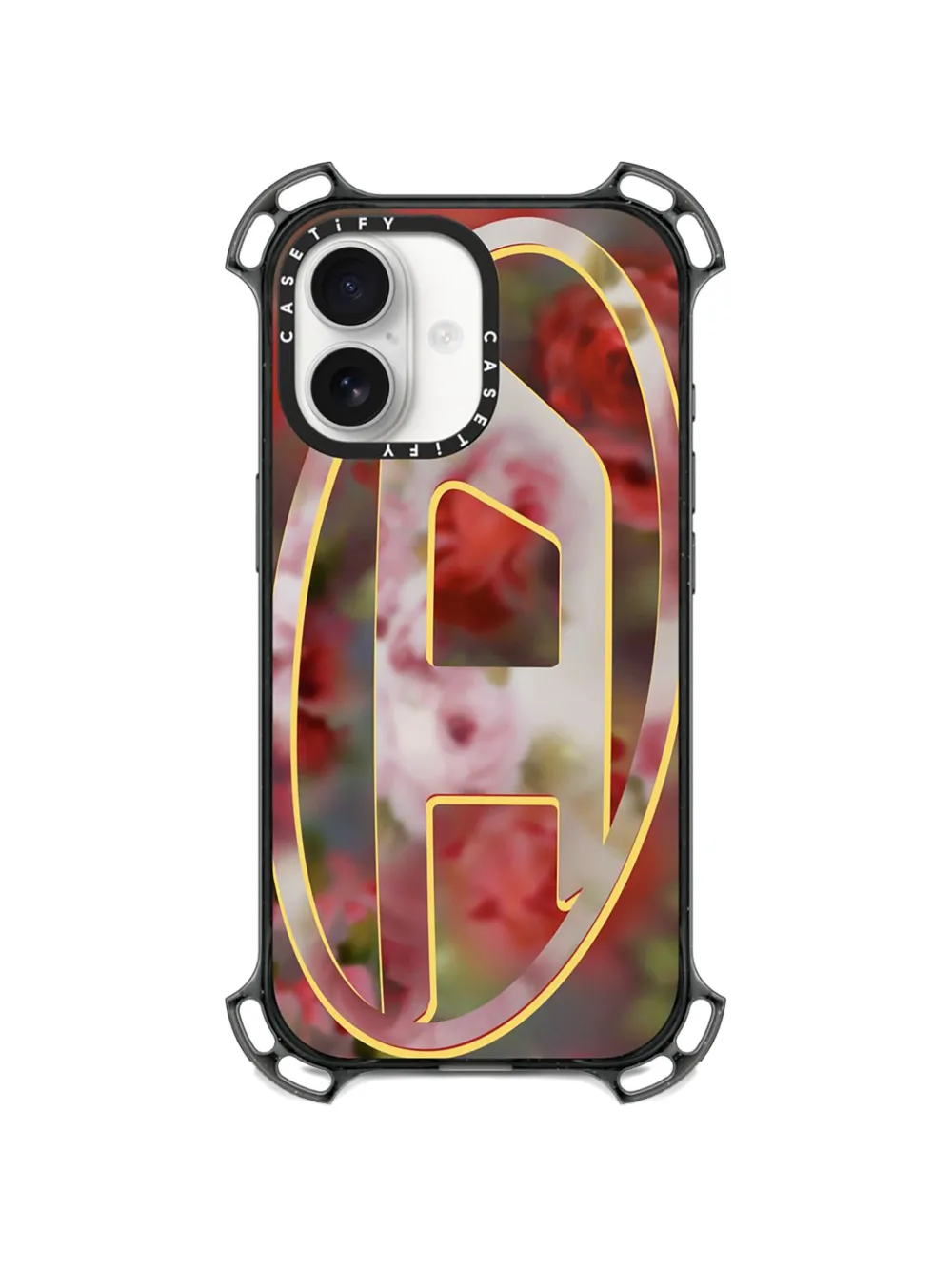 Diesel x CASETiFY Oval D iPhone case - Rosso