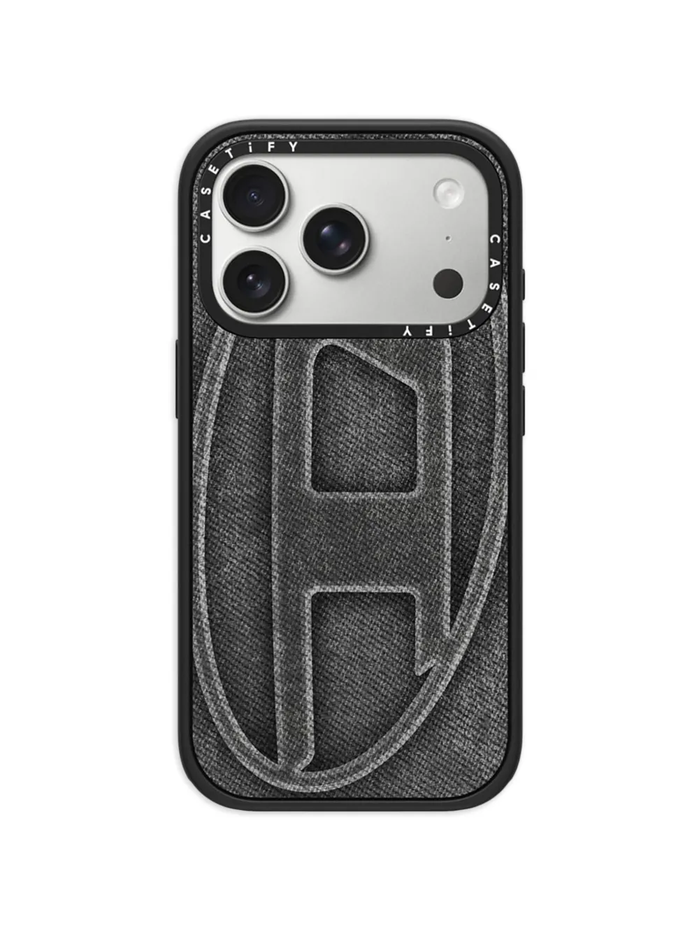 Diesel x CASETiFY oval D iPhone 17 Pro case - Nero