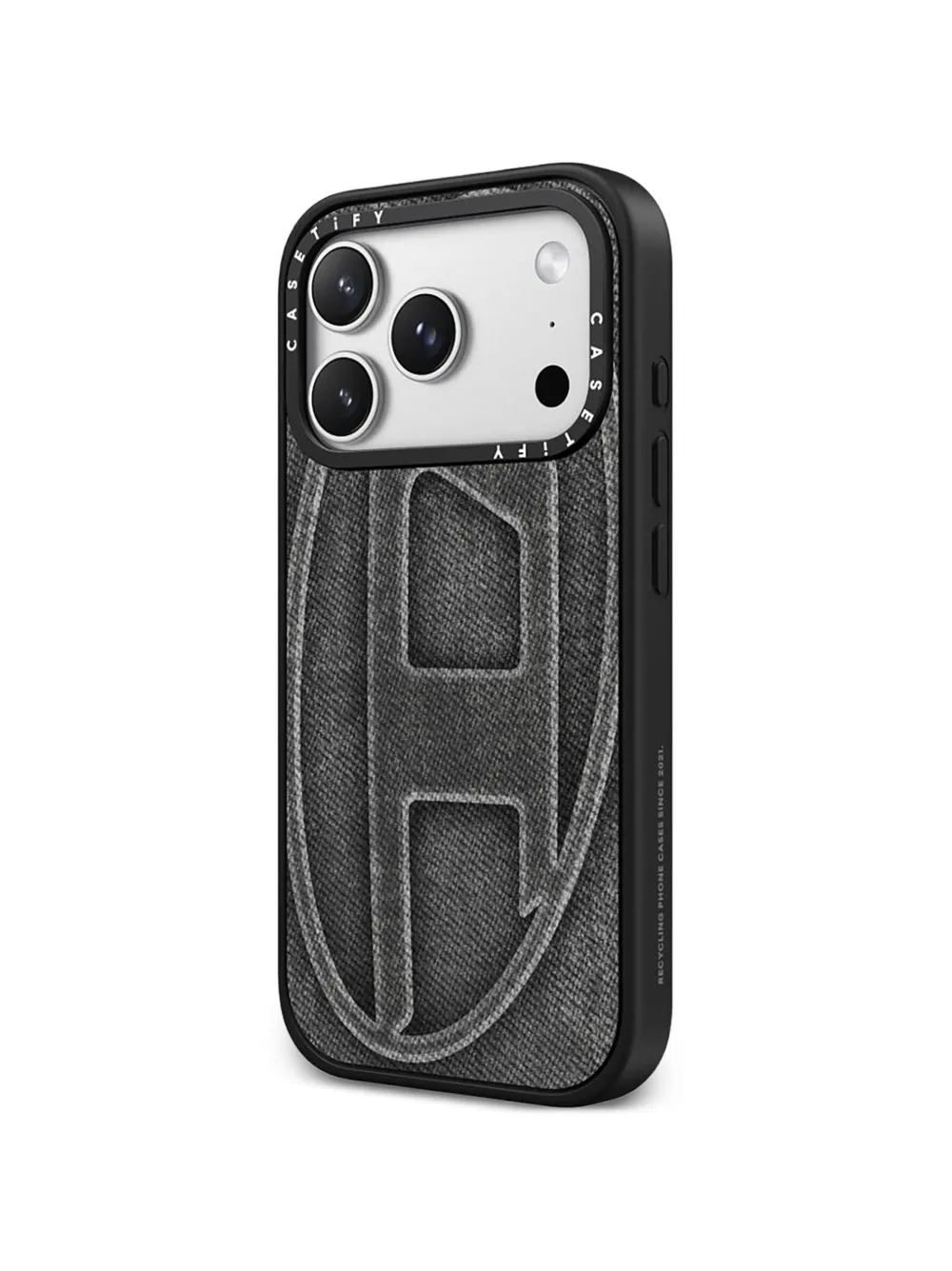  Diesel X Casetify Oval D Iphone 17 Pro Case - Black 