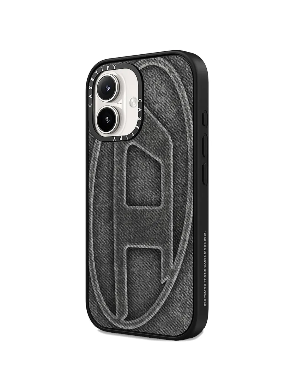  Diesel X Casetify Logo-detail Iphone 16 Case - Grey 